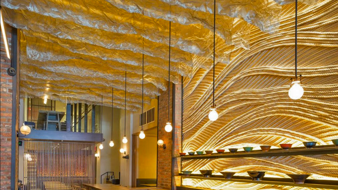 résille métallique inox pour le plafond design du bar restaurant www.plafondmetaldesign.fr  - <p>résille métallique inox pour le plafond design du bar restaurant <a href=