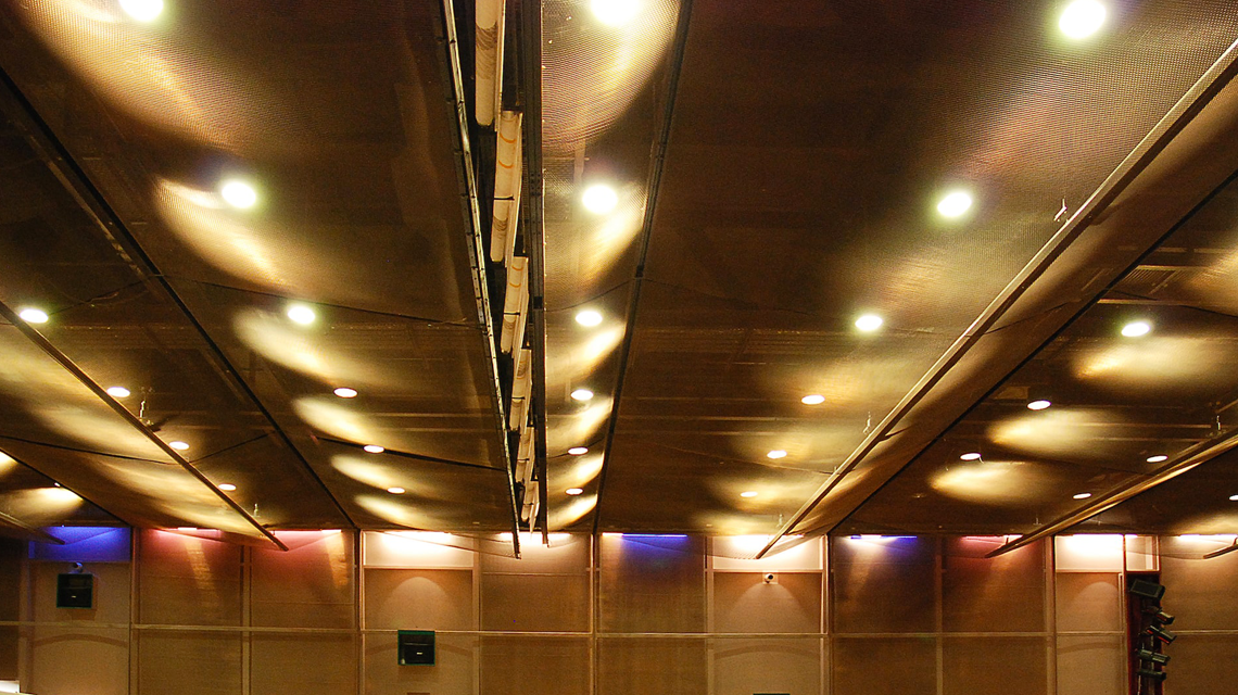 musée faux-plafond en maille métallique inox LEO P06090 www.plafondmetaldesign.fr - <p>musée faux-plafond en maille métallique inox LEO P06090 <a href=